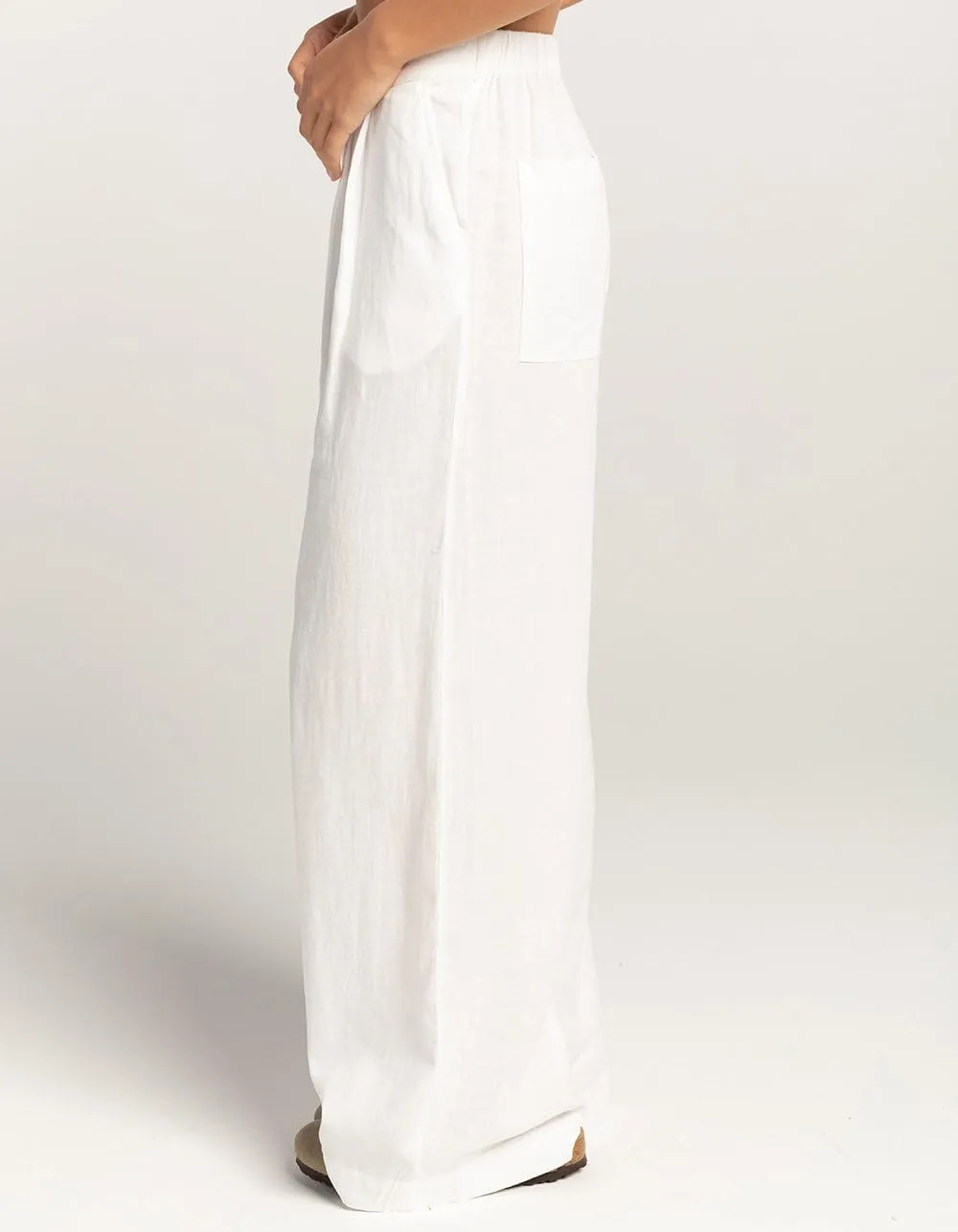 Brixton Vintage Linen Wide Leg Pants, PARENT