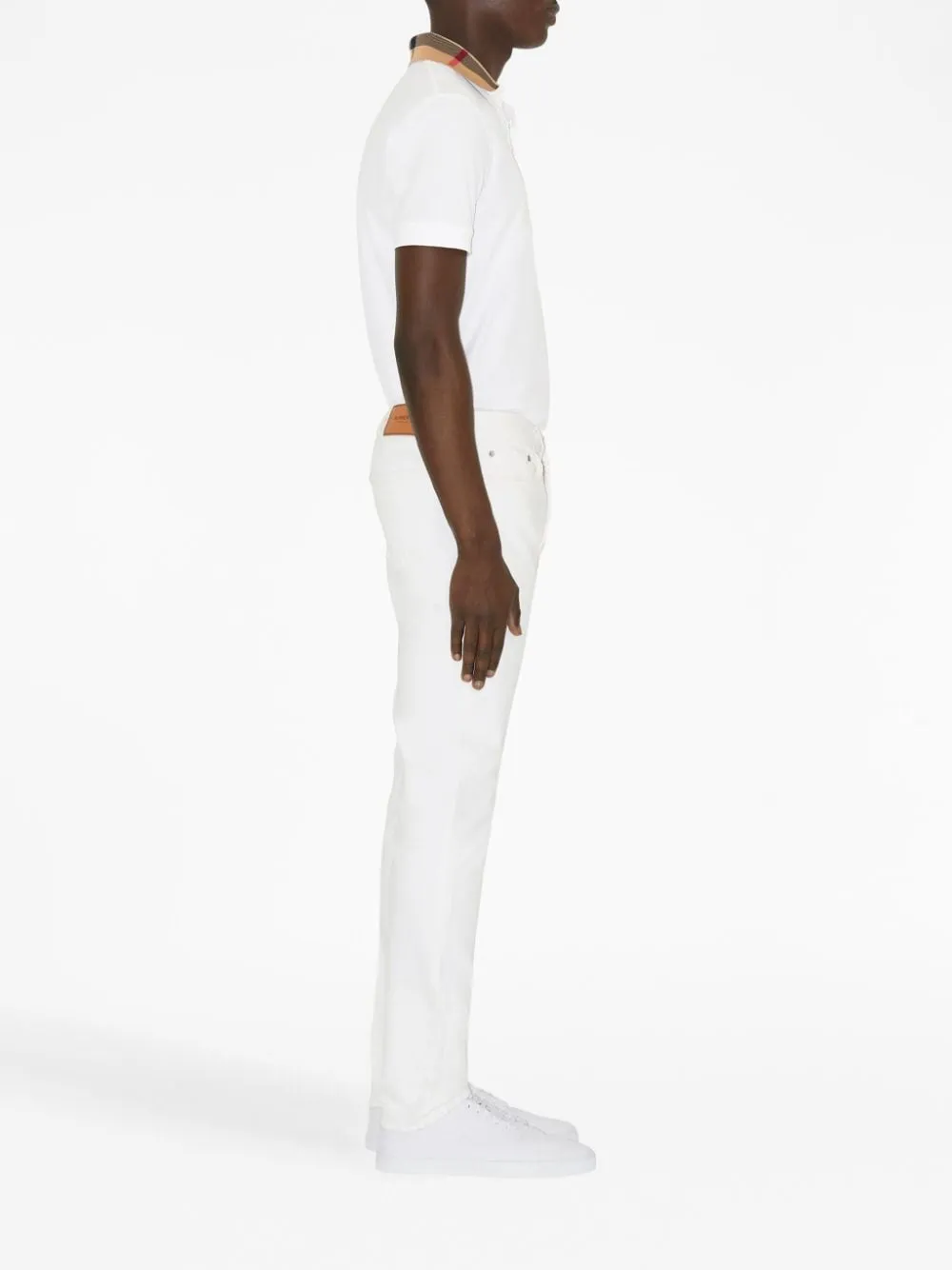 Burberry Men's T-Shirts And Polos White