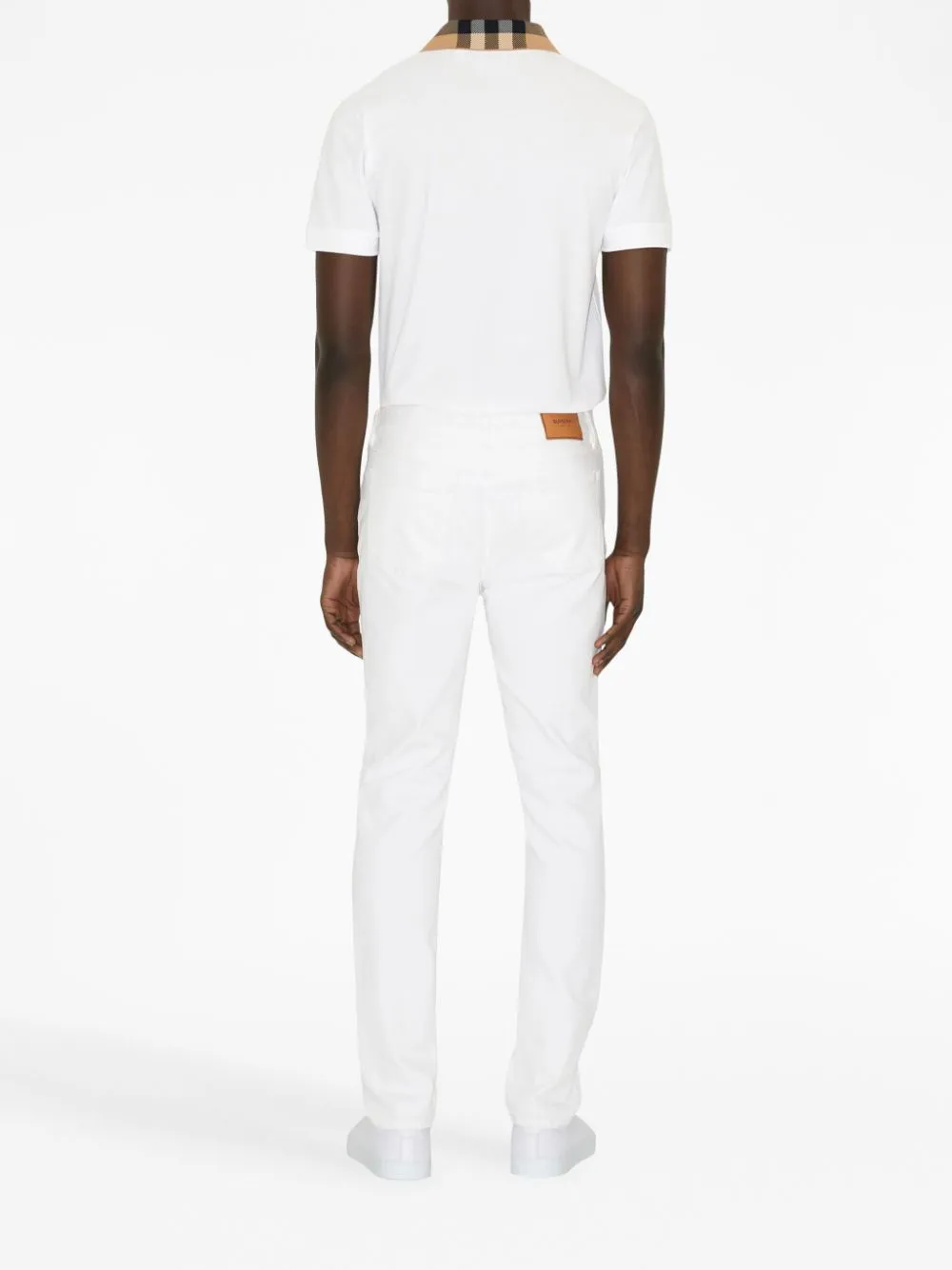 Burberry Men's T-Shirts And Polos White