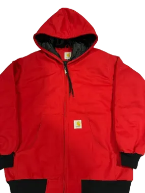 Carhartt Rework style hooded jacket