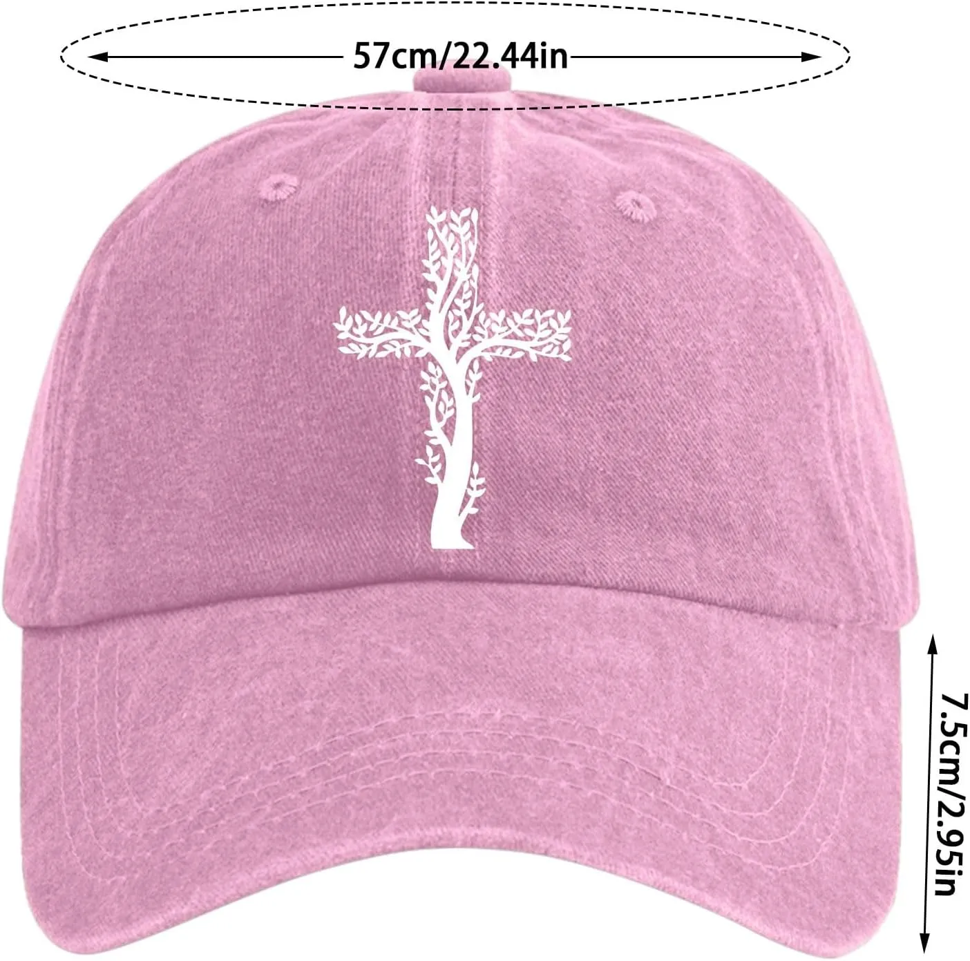 Christian Ball Caps for Men Faith Jesus Funny 2025 Hats Easter Low Profile Classic Caps Religious Gifts for Women