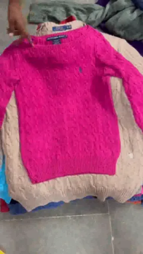 Custom handpick Polo Ralph Lauren twisted sweaters