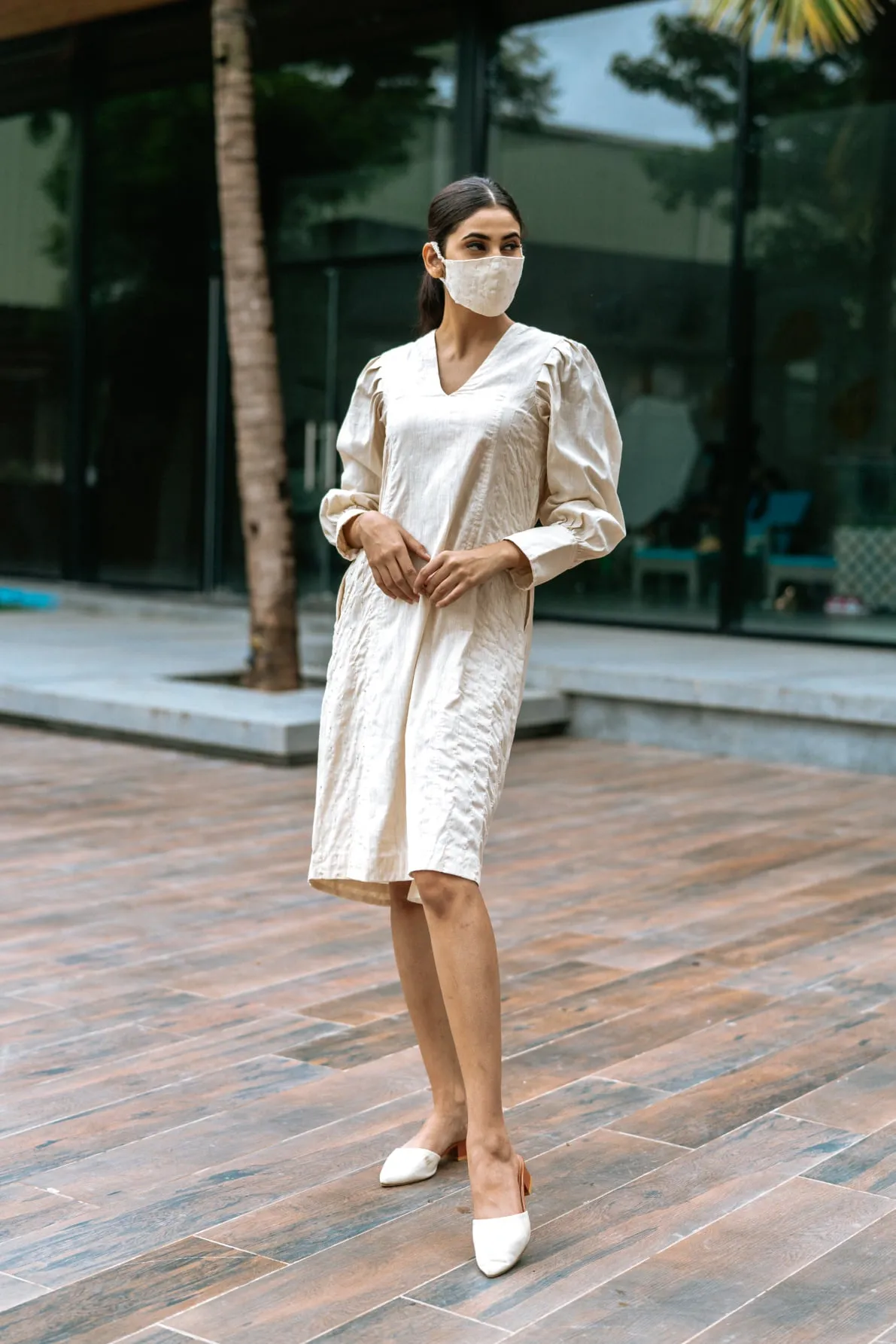 Embellished Vintage Dress