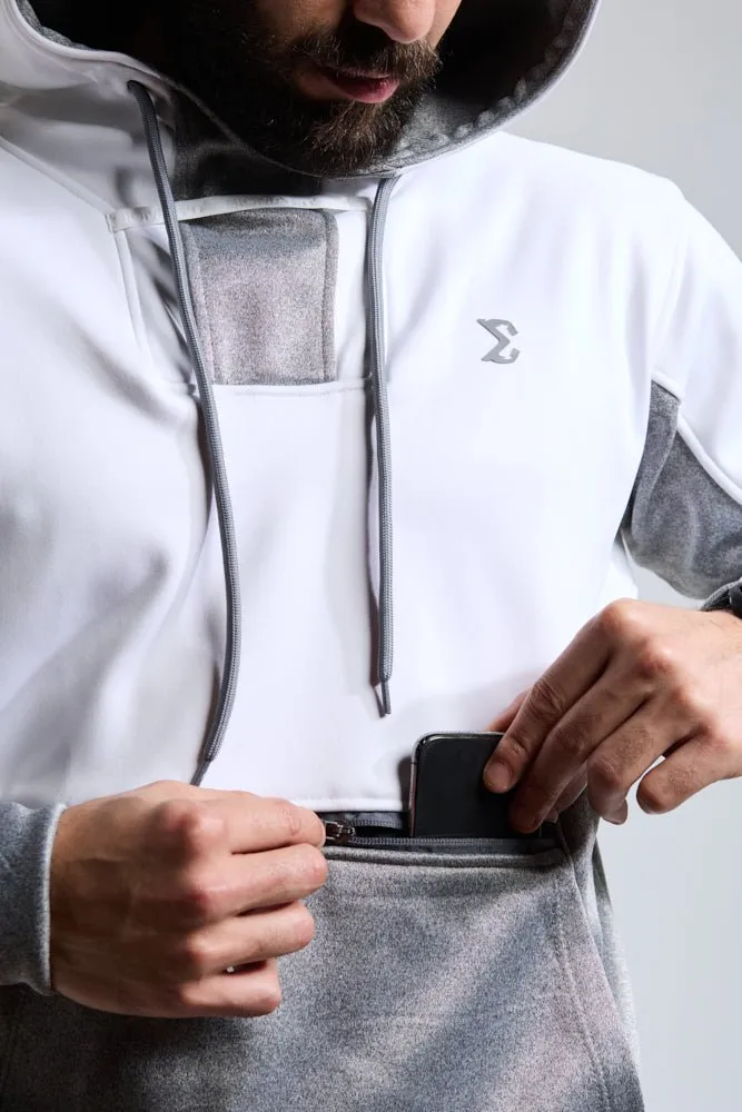 Heather Gray Pro Tech Hoodie