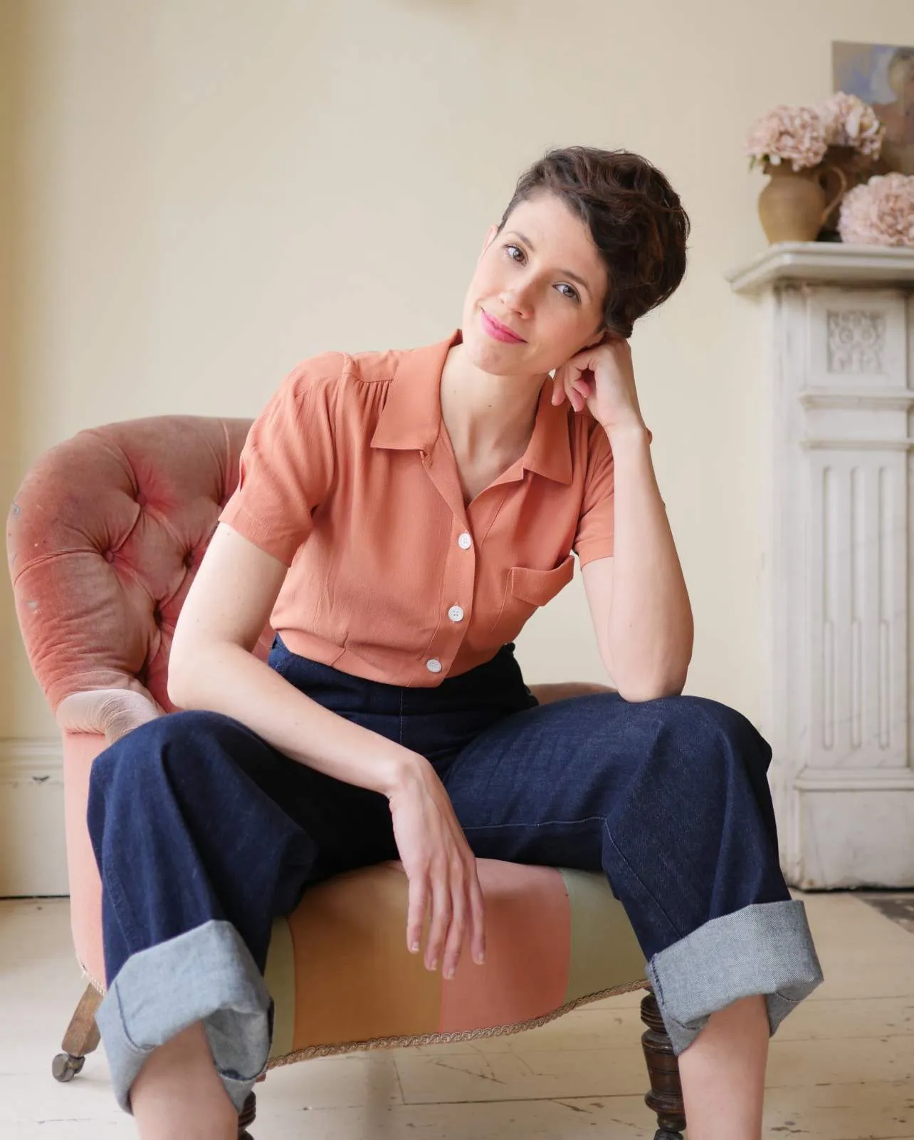 Heirloom Blouse - Baked Clay