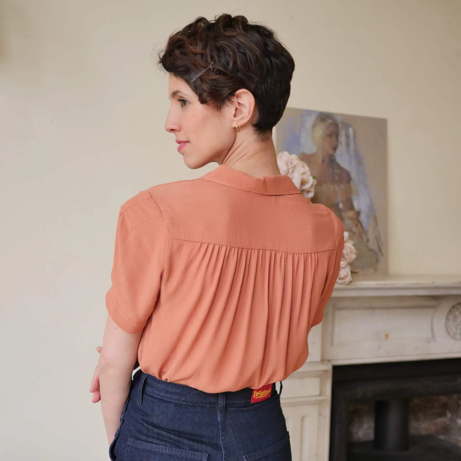 Heirloom Blouse - Baked Clay