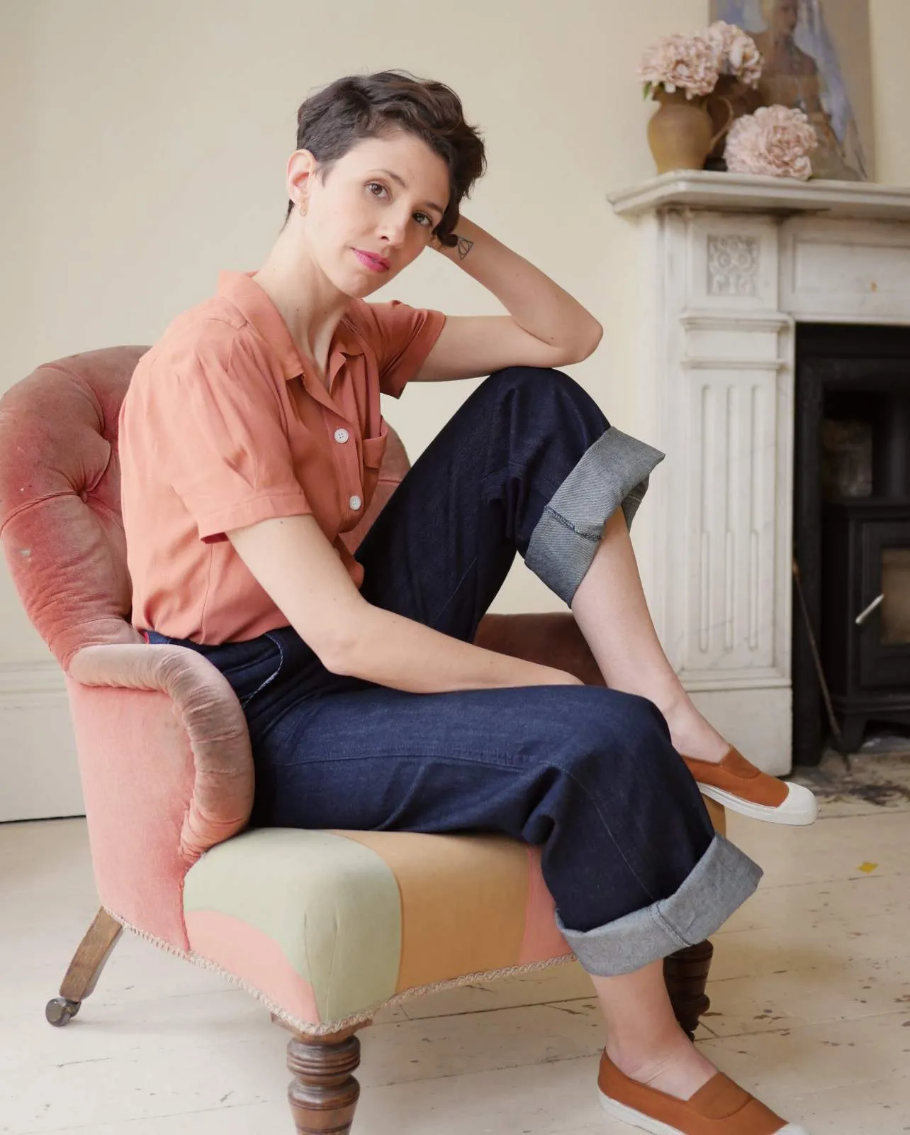 Heirloom Blouse - Baked Clay