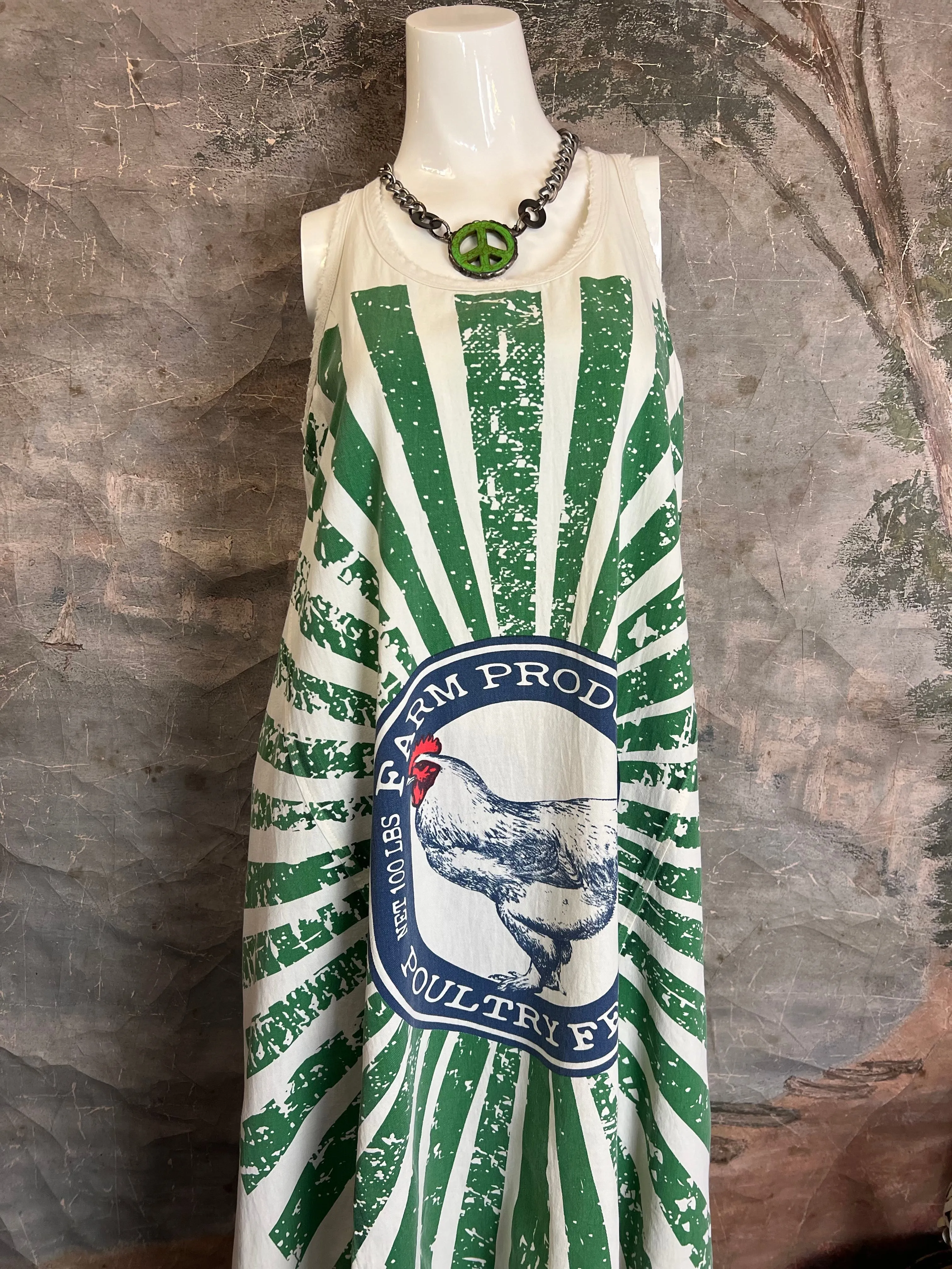 JG- Fruitful Tank Dress-Morning Harvest