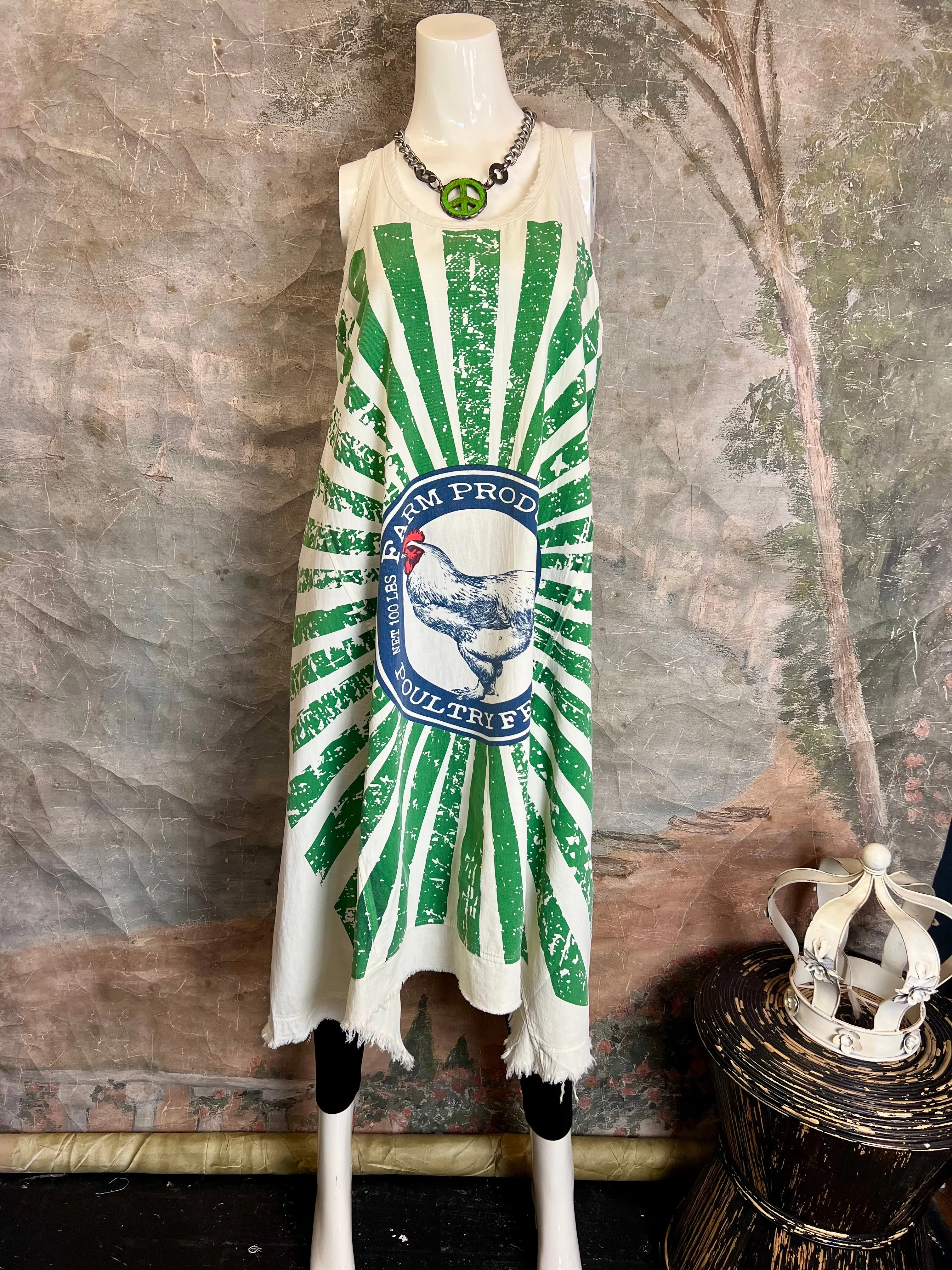 JG- Fruitful Tank Dress-Morning Harvest