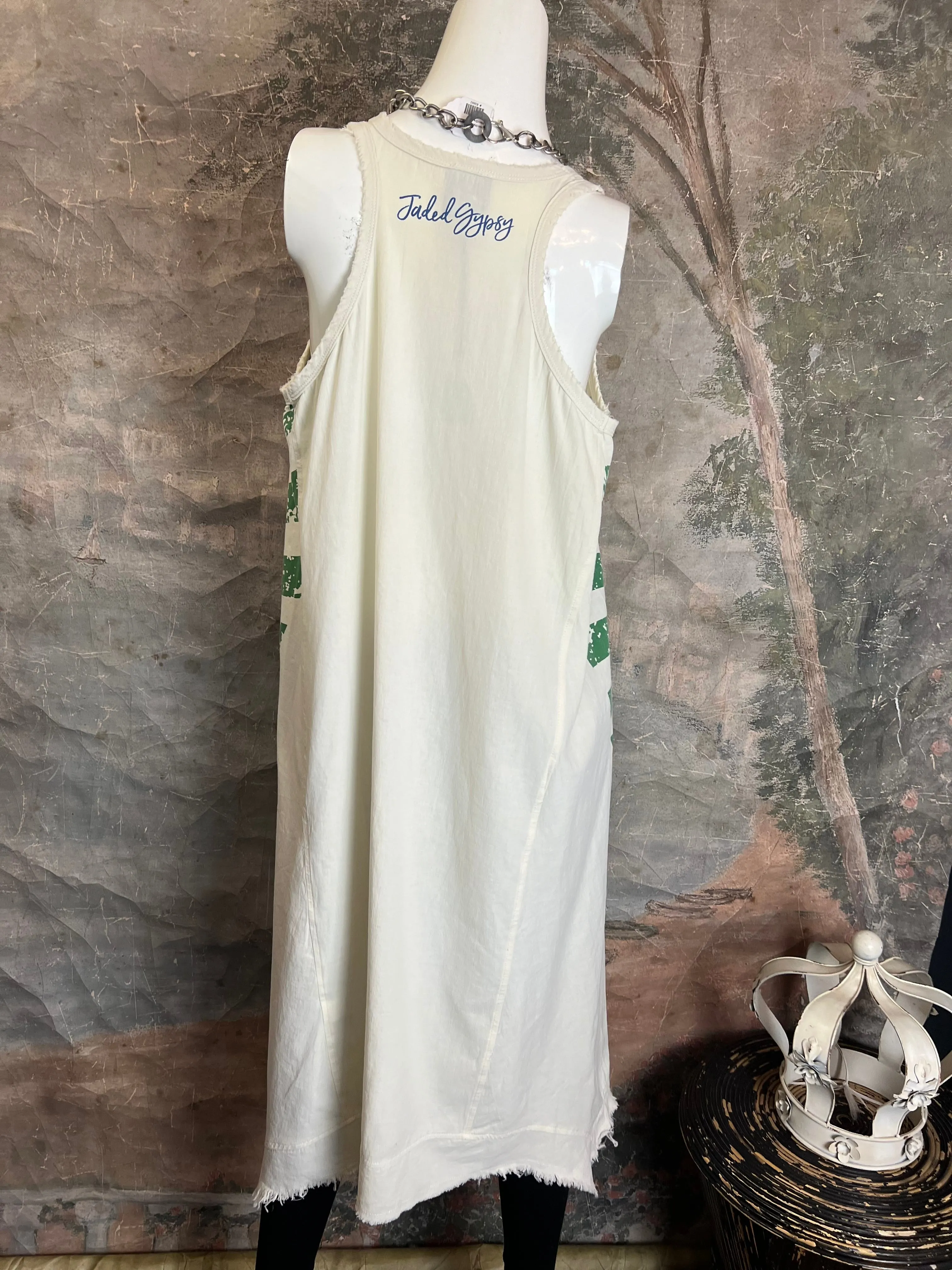 JG- Fruitful Tank Dress-Morning Harvest