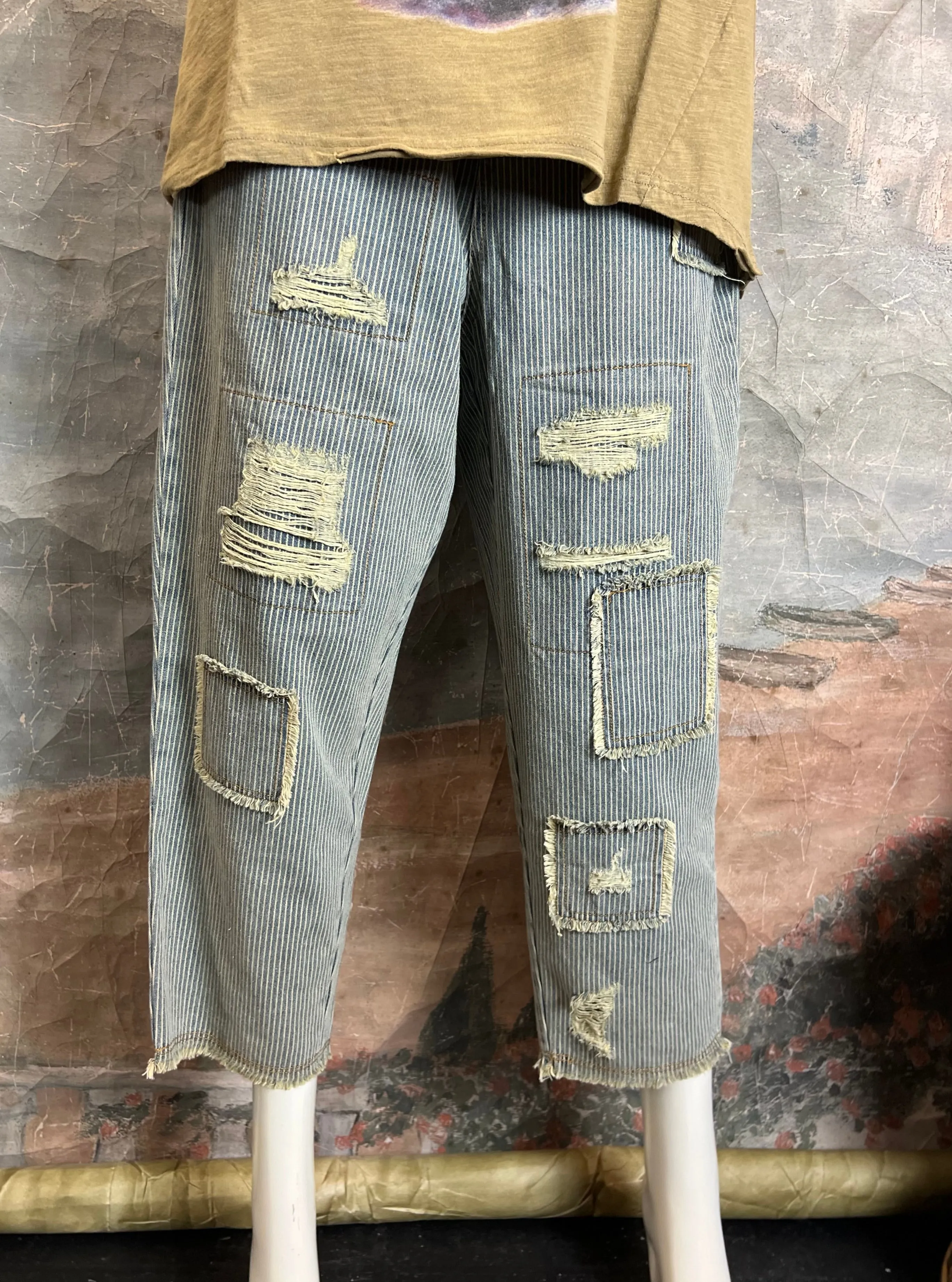 JG- On The Road Striped Pants