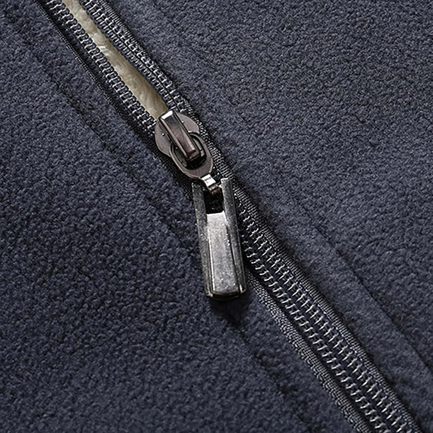 Men's Winter Fleece Warm Sherpa Lined Shirt Jacket for Men Thick Full-Zip Faux Leather Overcoat Jacket with Pockets