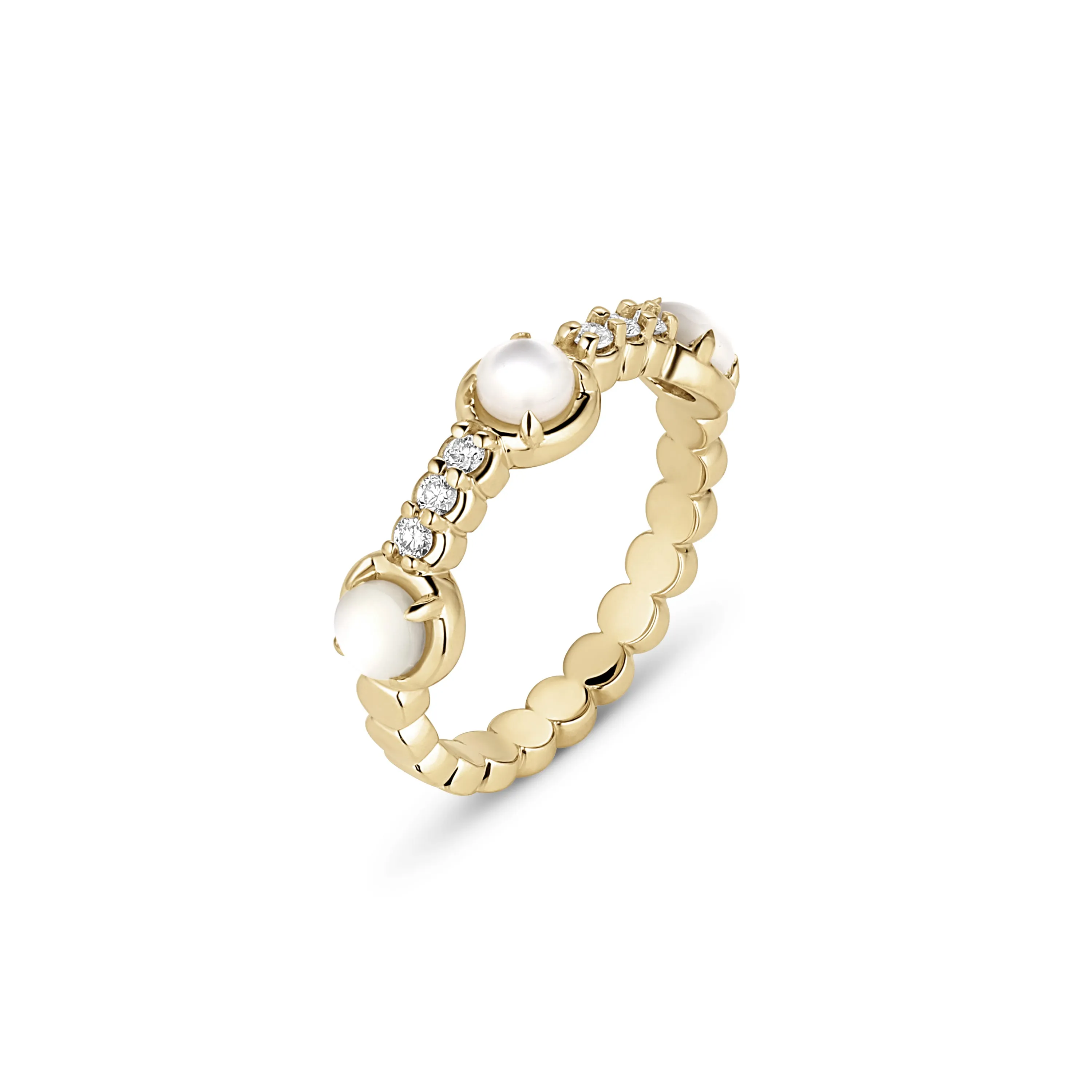 Palace Bauble Ring Mother of Pearl