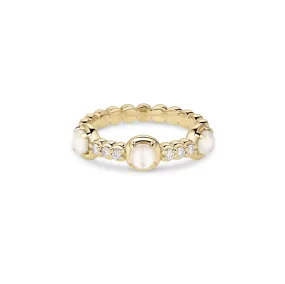 Palace Bauble Ring Mother of Pearl