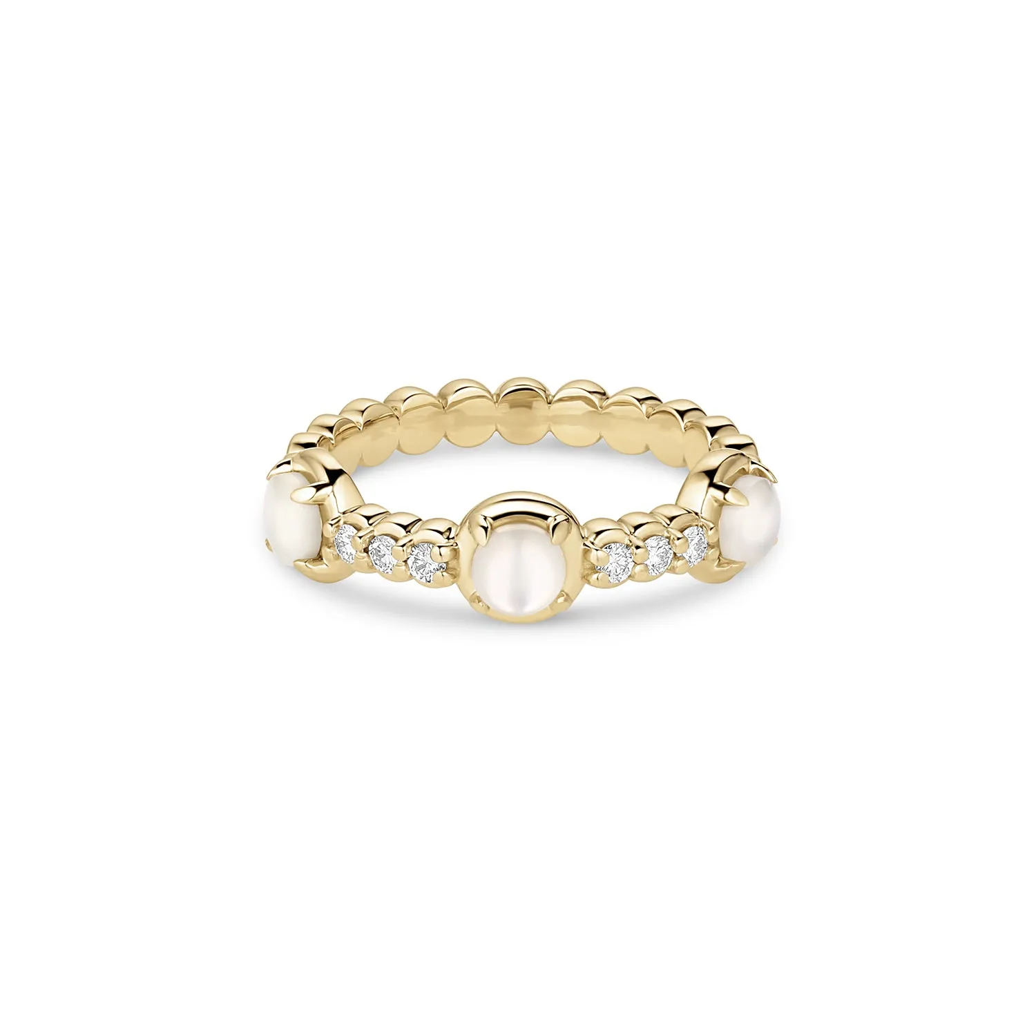 Palace Bauble Ring Mother of Pearl