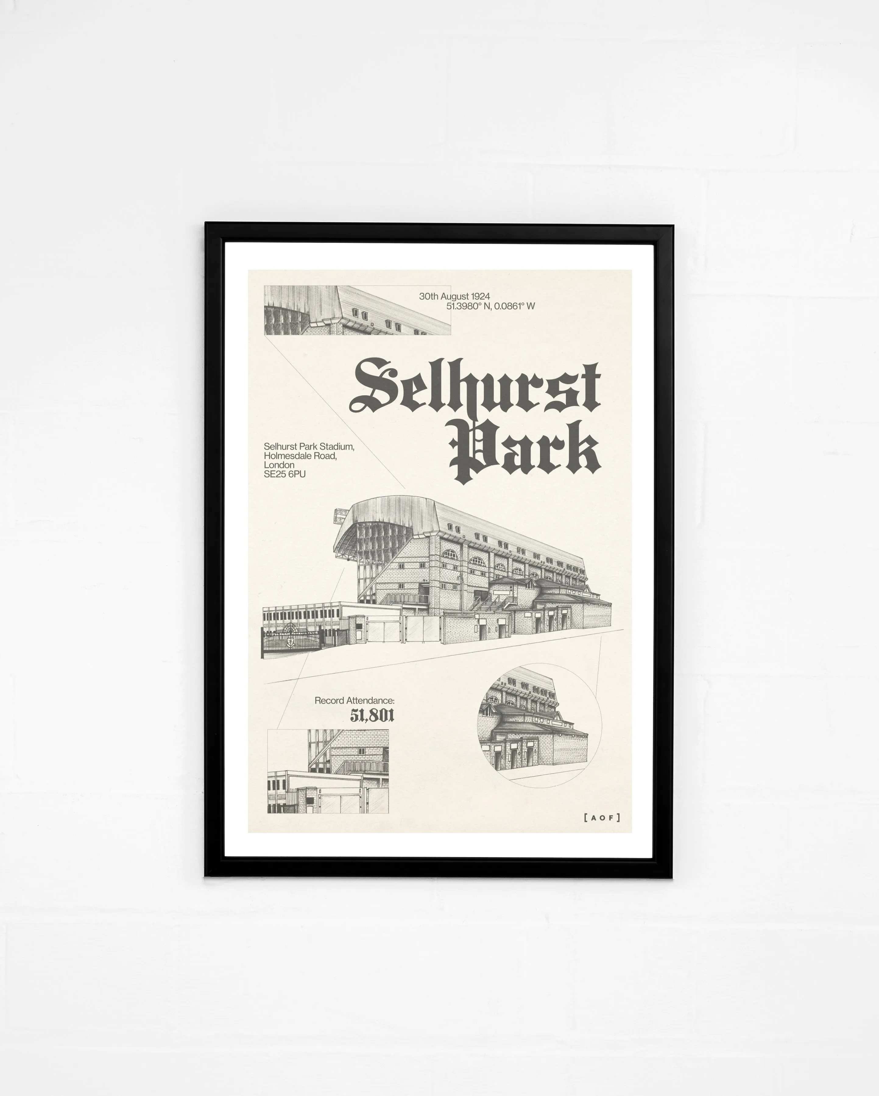 Palace Blueprint - Print
