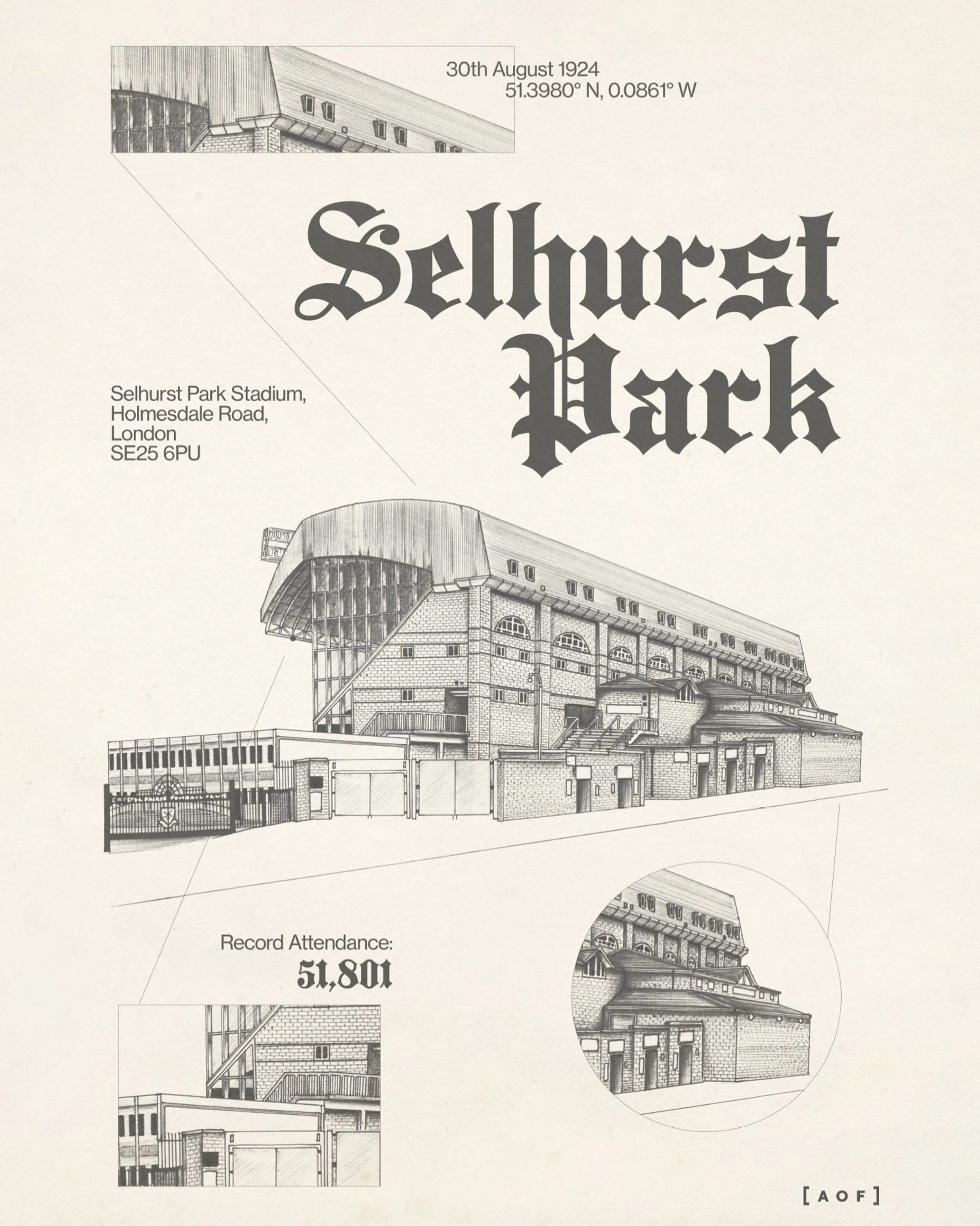 Palace Blueprint - Print