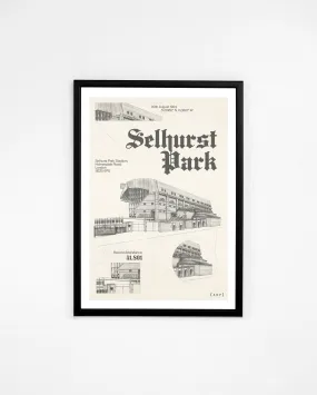 Palace Blueprint - Print