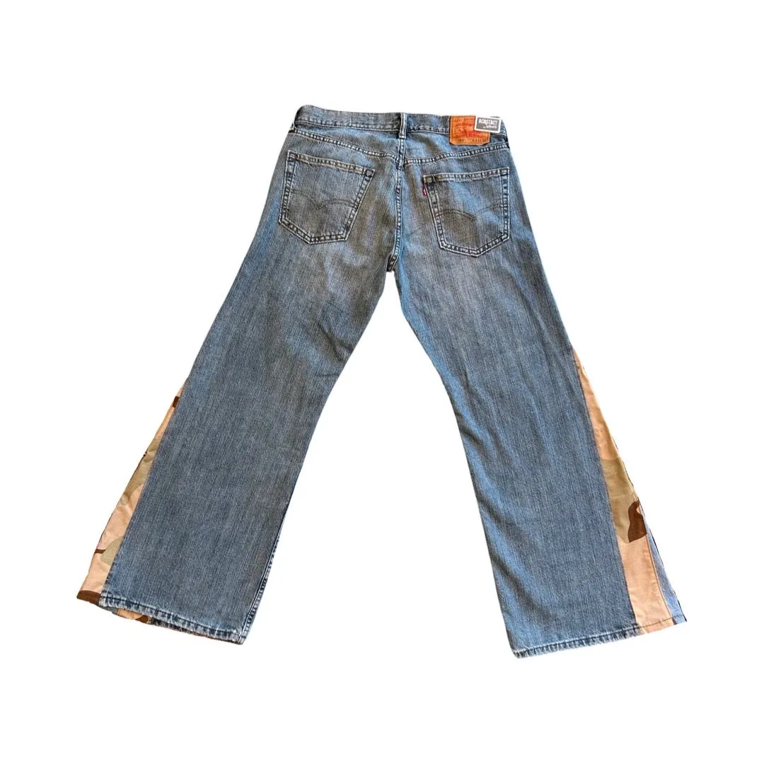 RCNSTRCTed Double Flare Camo Denim / Random Selection