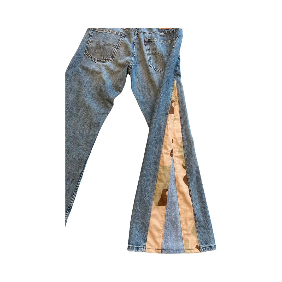 RCNSTRCTed Double Flare Camo Denim / Random Selection