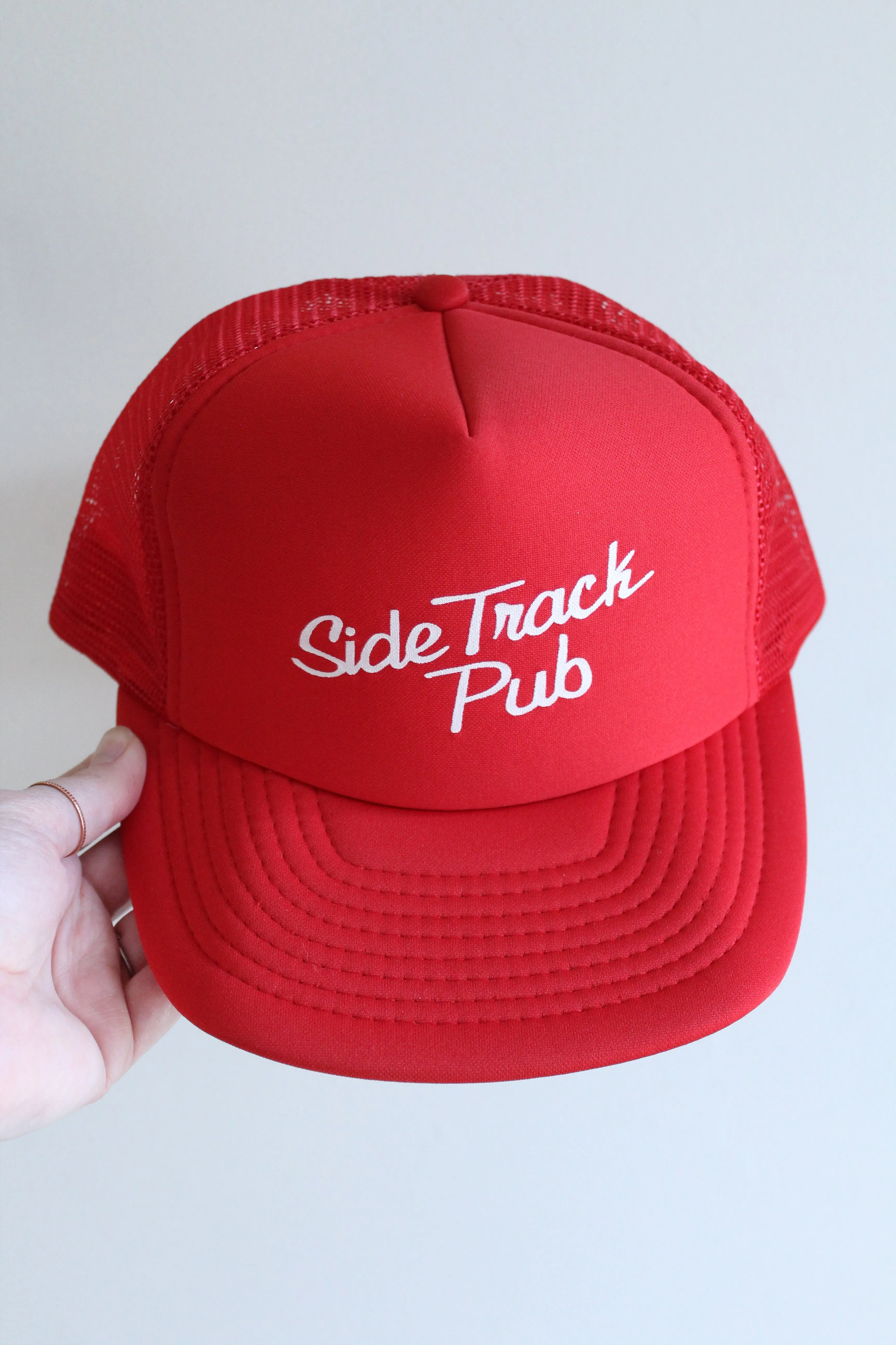 Red Side Track Pub Trucker Hat