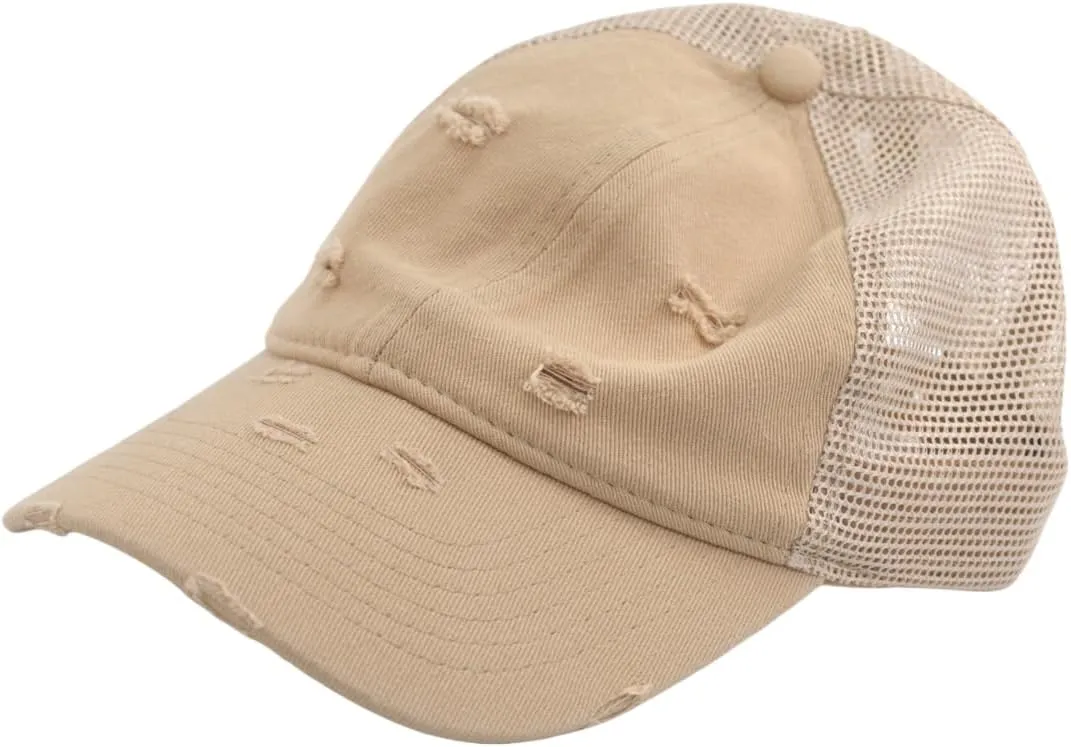 TSSGBL Vintage Cotton Washed Baseball Caps Unstructured Low Profile Adjustable Distressed Dad Hat for Men Women S-M-L-XXL