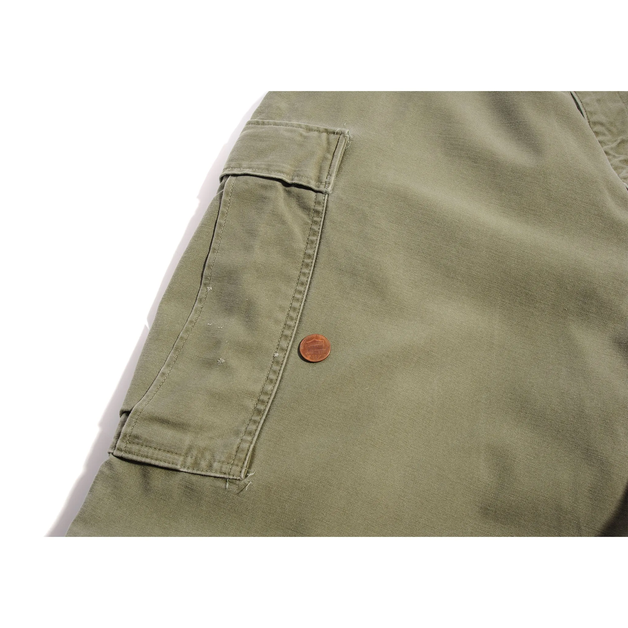 US ARMY FIELD TROUSERS PANTS M-1951 M51 1950'S KOREAN WAR SIZE LARGE SHORT