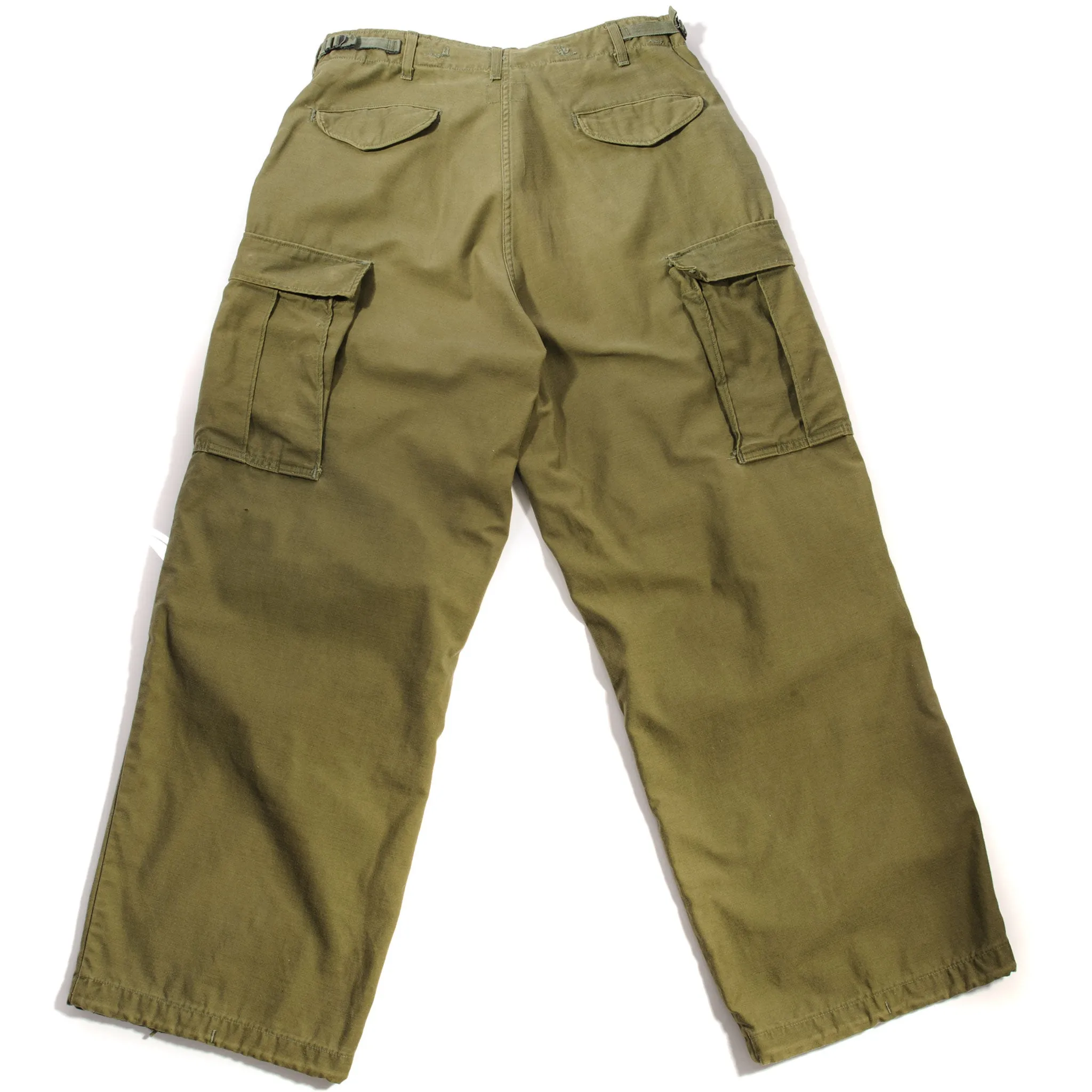 US ARMY FIELD TROUSERS PANTS M-1965 M65 1972 VIETNAM WAR SIZE 34X28