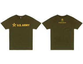 U.S. Army Logo Tee - Front & Back Print