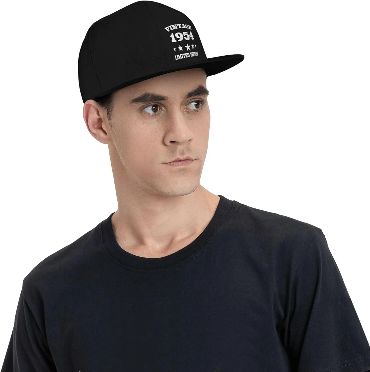 Vintage 1956 Birthday Gifts 69 Years Limited Flat Bill Brim Baseball Cap Funny Snapback Summer Beach Hat