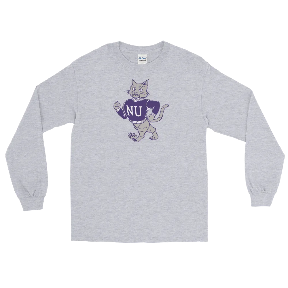 Vintage Cat Long Sleeve T-Shirt