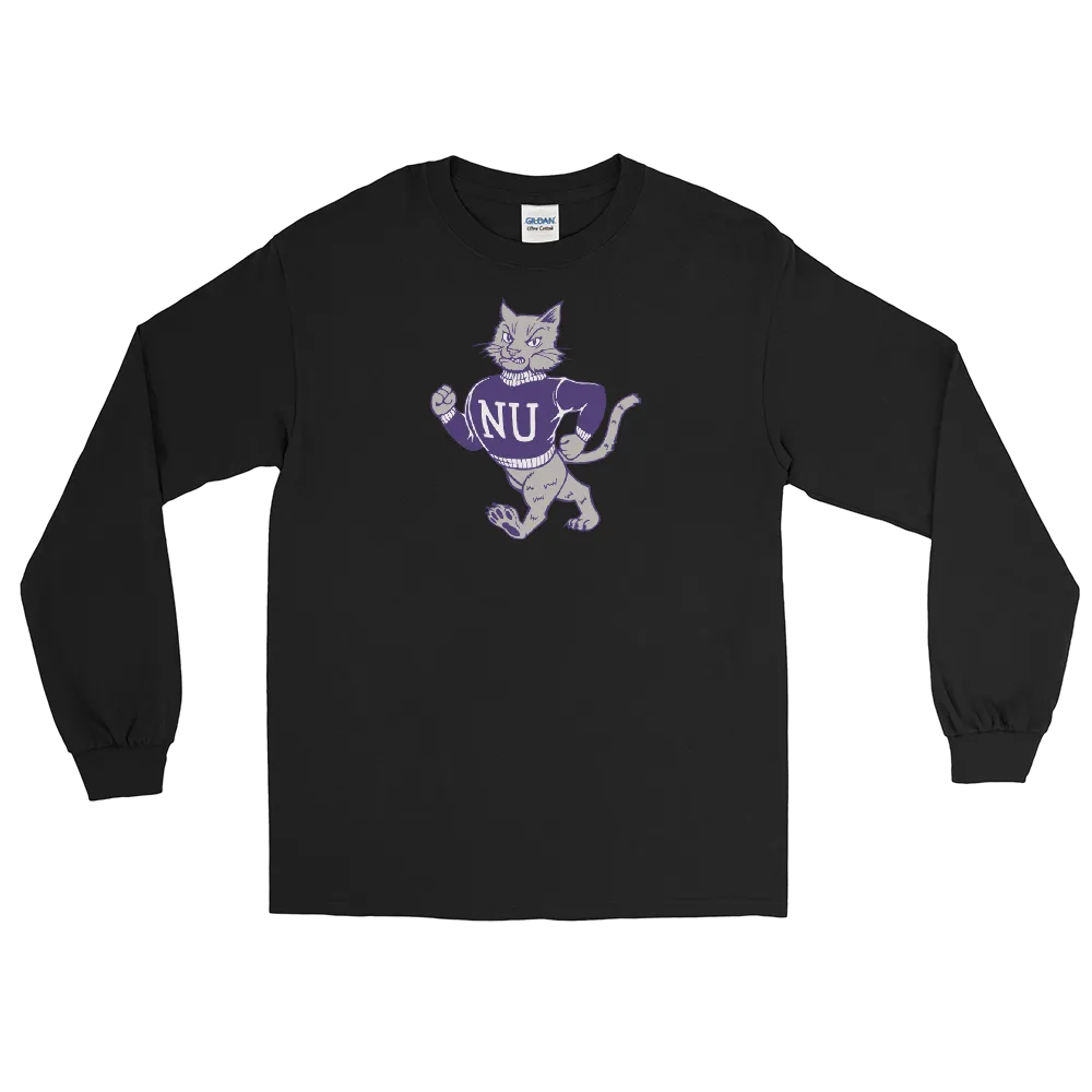 Vintage Cat Long Sleeve T-Shirt