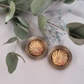 Vintage earrings - The biggest/Khaki