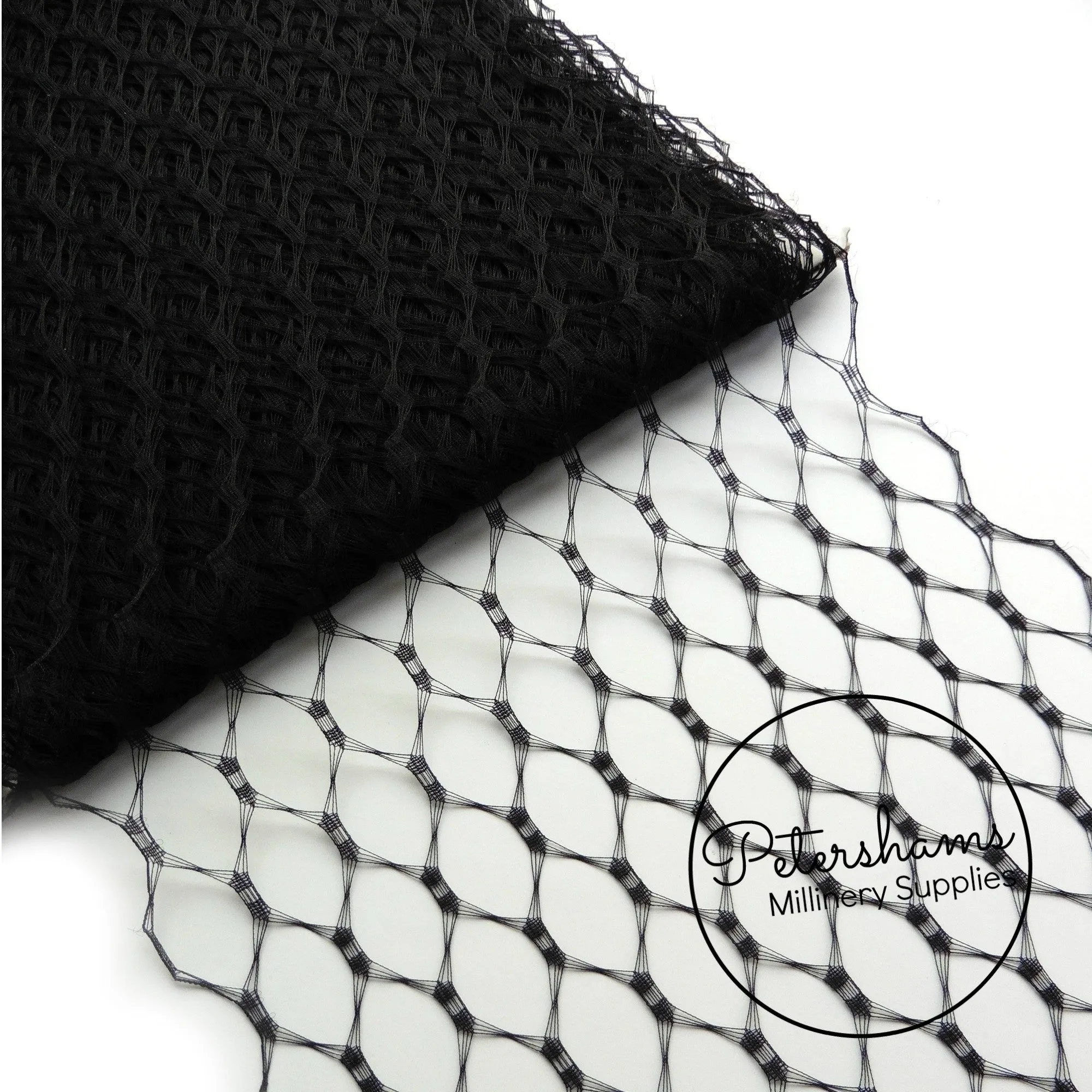 Vintage Replica Waffle Weave Veiling 23cm (9 inch) - 1m