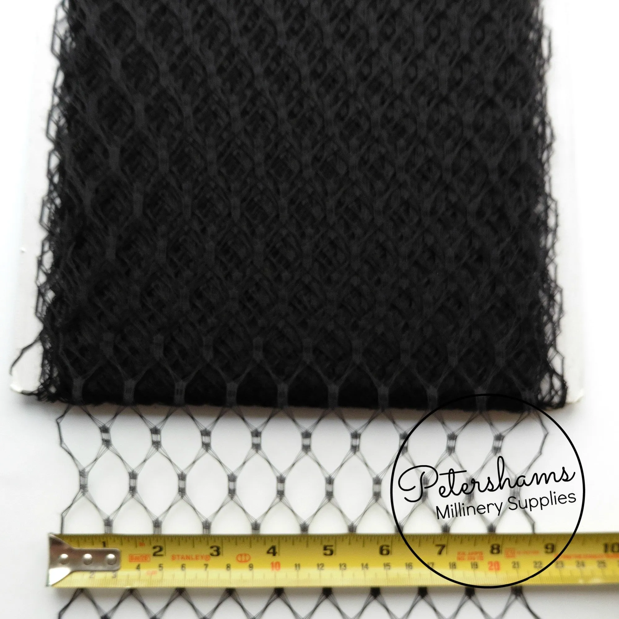 Vintage Replica Waffle Weave Veiling 23cm (9 inch) - 1m