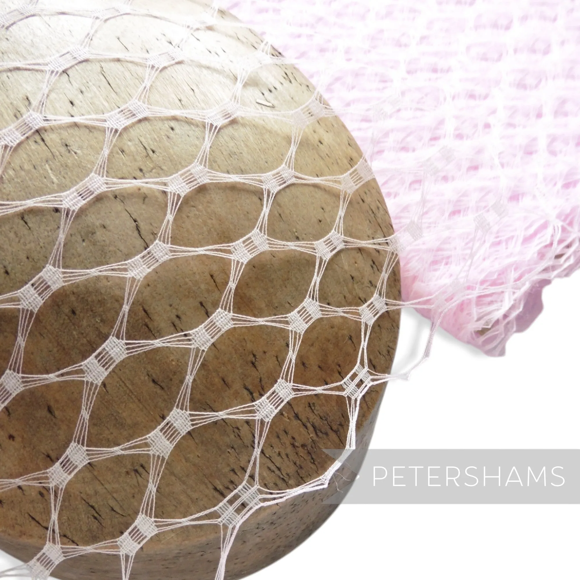 Vintage Replica Waffle Weave Veiling 23cm (9 inch) - 1m
