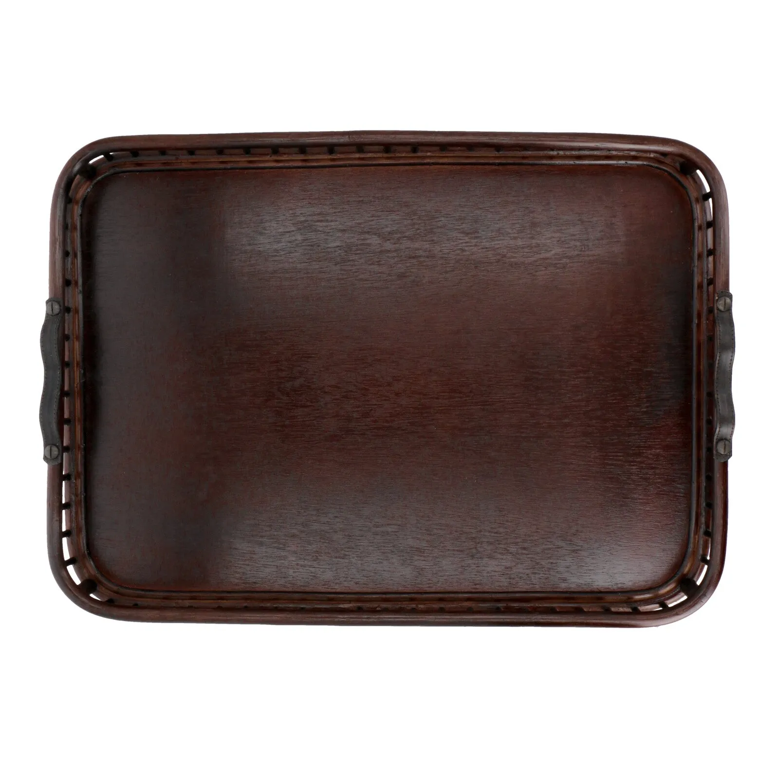 Vintage Style Rattan Tray