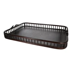 Vintage Style Rattan Tray