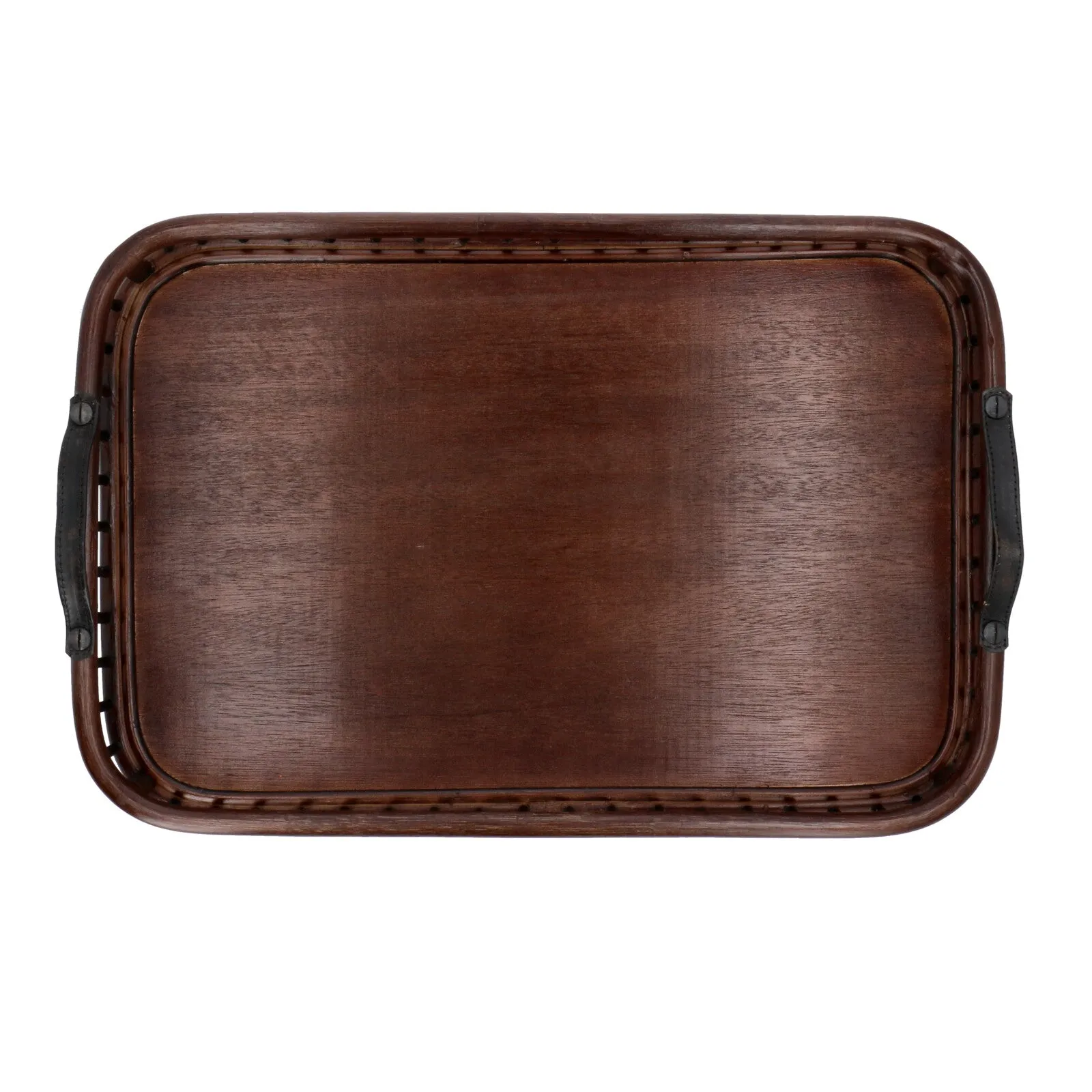 Vintage Style Rattan Tray