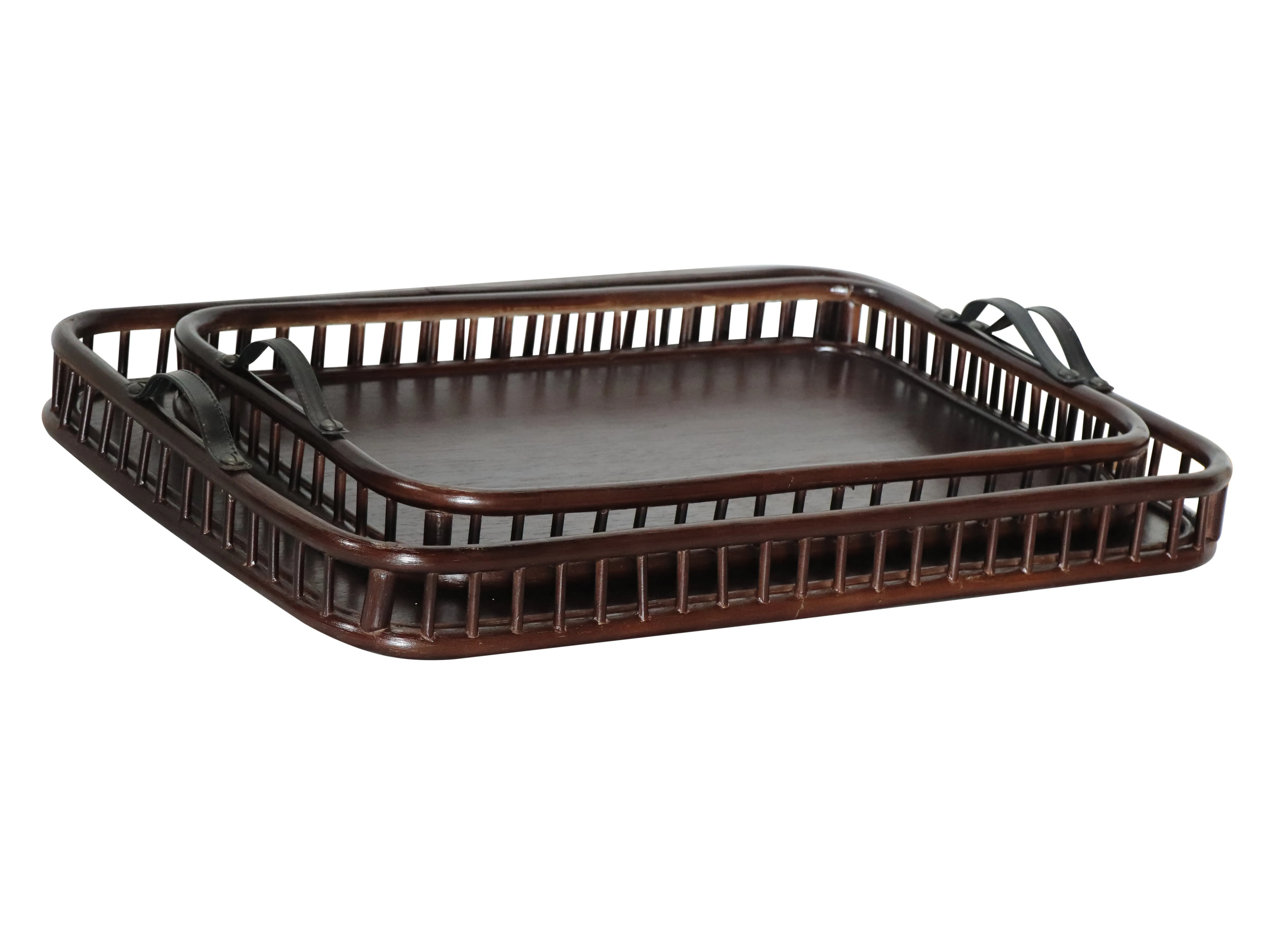 Vintage Style Rattan Tray