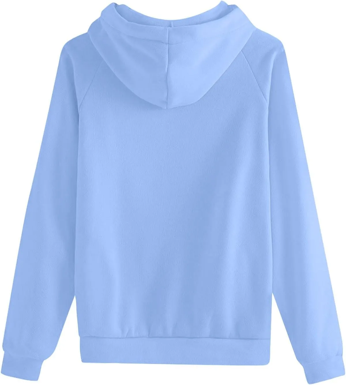Womens Hoodies Oversized Preppy Sweatshirt Fleece Pullover Sweatshirts Sweaters Long Sleeve Tops with Pocket