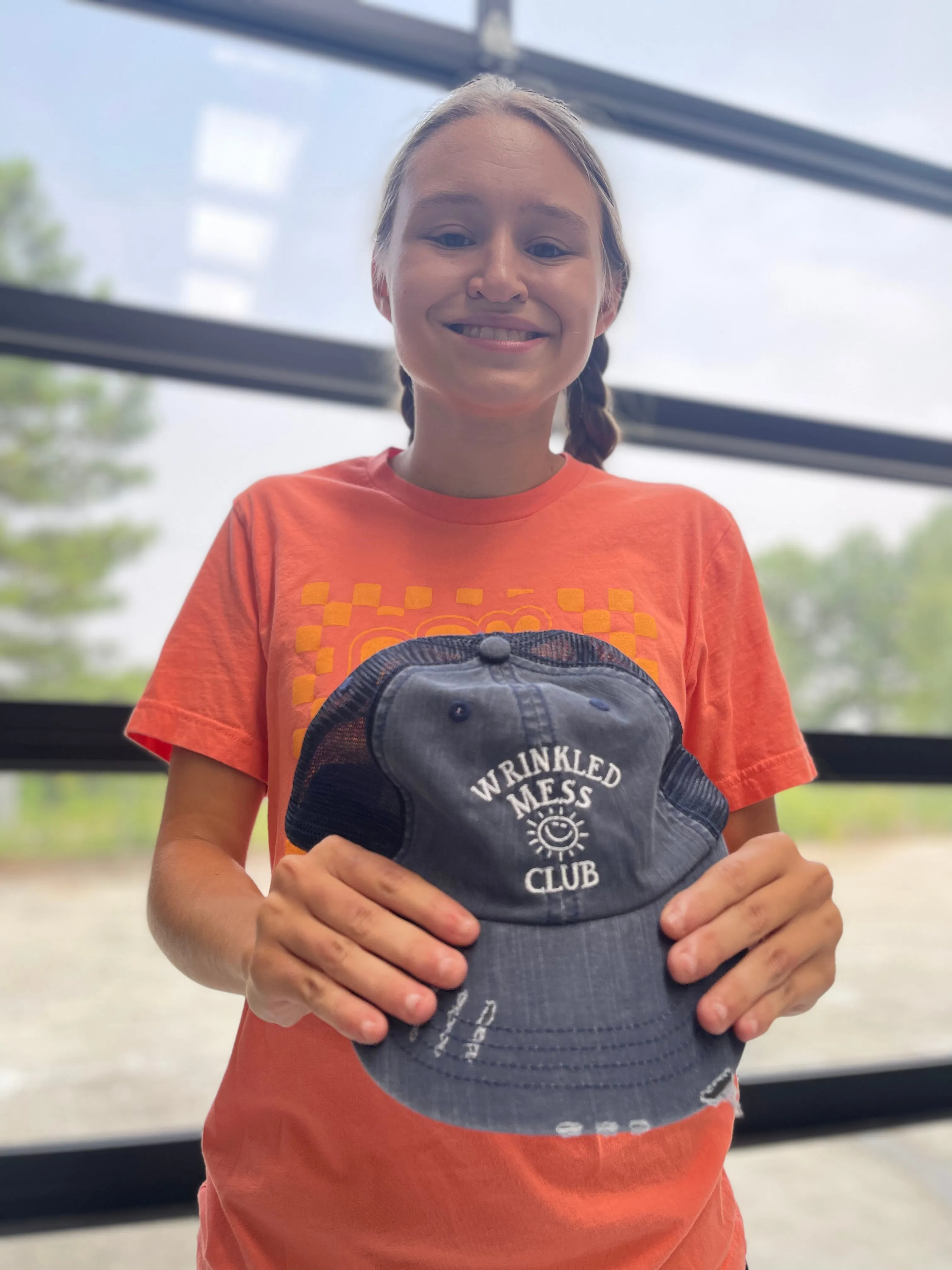 Wrinkled Mess Embroidered Be Kind to Everyone® Hat